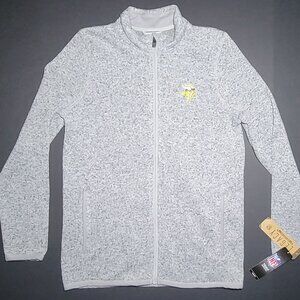 Nike NFL Minnesota Vikings Boys Youth Full Zip Sweater Jacket Size Large 14/16